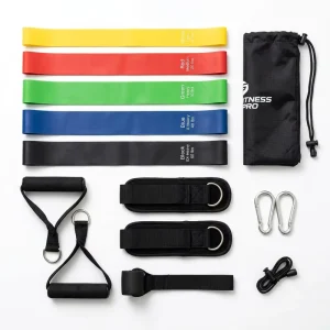 Mens Fitness Resistance Band Set Thermoplastic Elastomer Chest Training Home Gym Elastic Bands for Health Massage