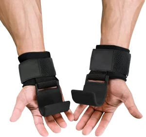 Men’s Neoprene Pull-Up Grip Hook for Deadlift and Weightlifting