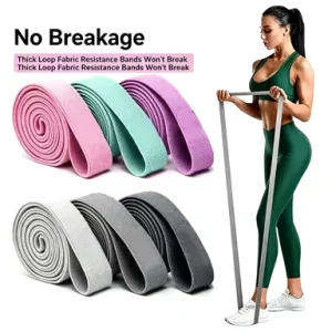 Men’s Silicone Resistance Exercise Bands for Strength Training and Pull Assist