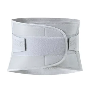 Men’s Sports Fitness Running Waist Support Belt Polyester Thin Summer Gray Black Cross-border Protector