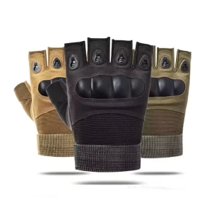 Men’s Tactical Gloves Full Finger Half Finger Outdoor Sports Training Riding Wear-Resistant