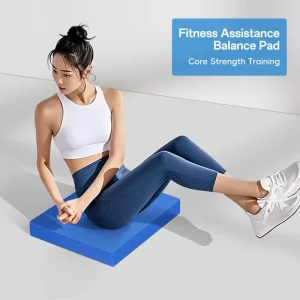 Men’s Thick Balance Pad Cushion Breathable Lightweight Anti-Slip Waterproof Training Mat