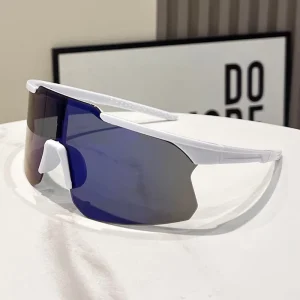 Men’s Windproof Sand-Proof Polarized Waterproof Cycling Sunglasses for Outdoor Mountain Road Bike Ski Sports