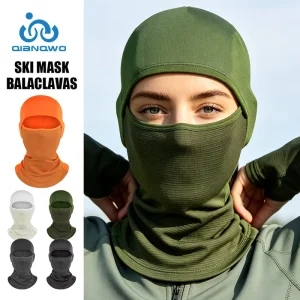 Men’s Winter Warm Full Face Neck Protection Balaclava for Cycling, Skiing, Mountaineering and Fishing
