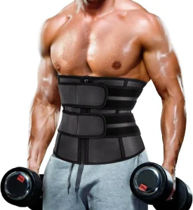 Men’s Workout Sauna Waist Trainer for Lower Abdomen and Love Handles
