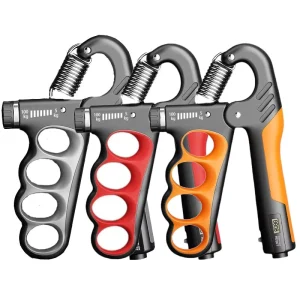 Metal Adjustable Finger Gripper 5-100 KGS with Auto Counter and Anti-Slip Handle