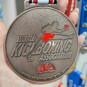 Metal Award Medals Sports Custom Basketball Swimming Boxing Wrestling Competition Medal with Custom Color and Gold Plating