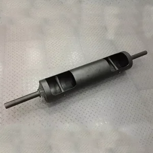 Metal Barrel-Shaped Cylindrical Non-Slip Weightlifting Barbell