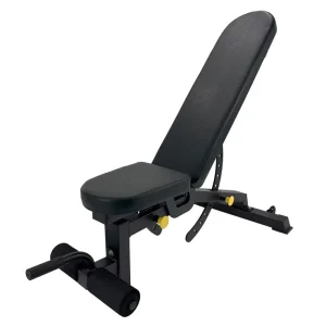 Metal Black Premium Multi-Position Adjustable Bench Press Home Gym Equipment with Weight Capacity 450KG