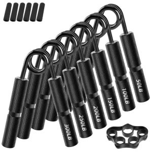 Metal Hand Grip Strengthener 50-350 LBS Aluminum Alloy Hand Gripper for Forearm and Wrist Training