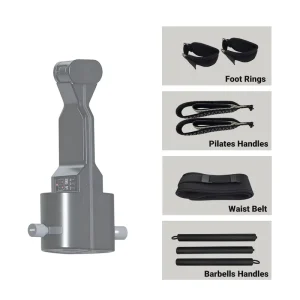 Metal MultiGym Accessories for Home Gym Triceps and Back Exercises