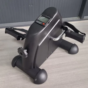 Metal Under-Desk Mini Pedal Exerciser with LCD Display for Office and Home Use