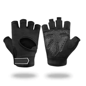 Microfiber Anti-Slip Breathable Custom Logo Training Sport Workout Fitness Weight Lifting Gym Gloves