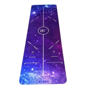 Microfiber Rubber Gymnastics Fitness Yoga Mat Custom Printed Direct Factory Supply