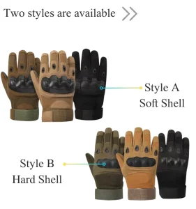 Mil-Spec PU Soft Shell Tactical Gloves for Gym Hunting Cycling and Outdoor Sports Waterproof Touchscreen Lightweight