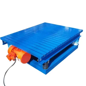 Mild Steel Cement Paving Block Vibration Table for Concrete Moulds