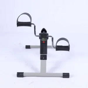 Mini Aluminum Folding Indoor Exercise Bike with Foot Pedals