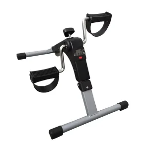 Mini Desk Bike Pedal Exerciser with LCD Display for Foot and Arm Exercise