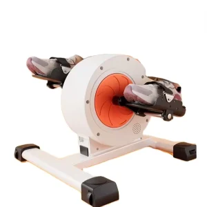 Mini Desk Exercise Bike Pedal Exerciser 12-Speed Adjustable LCD Display Remote Control Motorized Arm and Leg Exerciser