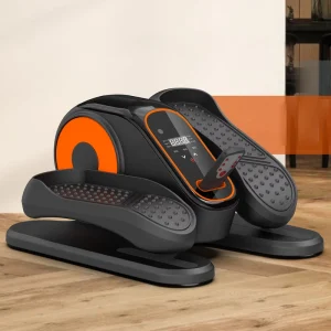 Mini Electric Elliptical Trainer ABS Portable Stepper Cross Trainer for Home Exercise