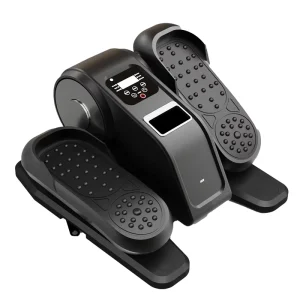 Mini Electric Pedal Exerciser Stair Stepper with Metal Frame LED Display and Rear-Wheel Drive for Home Use