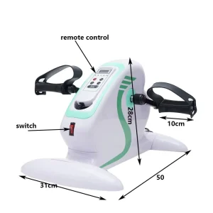 Mini Exercise Bike Foot Pedal Exerciser for Legs and Arms Upper and Lower Limbs Workout