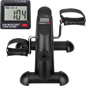 Mini Exercise Bike with LCD Display Pedal Exerciser