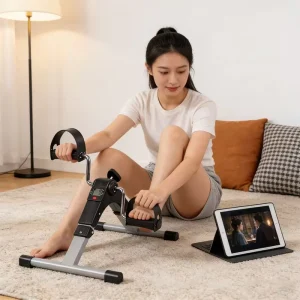 Mini Folding Home Exercise Bike Portable Pedal Stepper