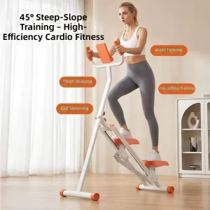 Mini Home Use Gym Climbing Exercise Stair Stepper Vertical Foldable Climber Machine Folding Cardio Exercise Climber
