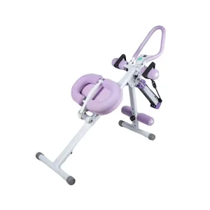 Mini Hydraulic Adjustable Stepper Exercise Machine with Resistance Bands for Home Gym for Full Body Workout