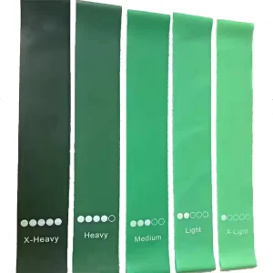 Mini Latex Loop Resistance Bands for Stretching, Yoga, and Pilates