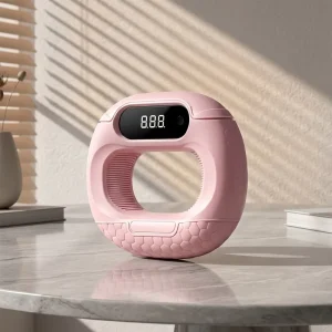 Mini Lightweight Silicone Electronic Rep Counter Hand Gripper Adjustable Resistance