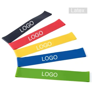 Mini Loop Latex Resistance Band Set for Yoga Fitness Workout