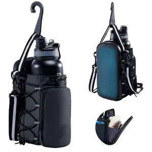 Mini Magnetic Gym Bag Pouch with Water Bottle Slot