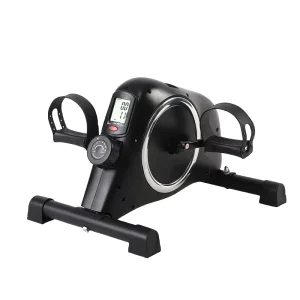 Mini Magnetic Under-Desk Pedal Exerciser Bike with LCD Display for Rehabilitation