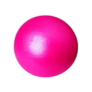 Mini Pilates Ball, 25 cm PVC Medicine Ball, Anti-Slip, Lightweight, for Home Gym