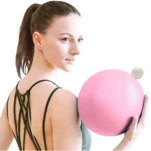 Mini Pilates Ball Custom PVC Inflatable Exercise Ball With Hand Pump for Yoga Core Training Studio Supplier