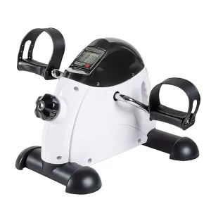 Mini Portable Exercise Bike Cycle Pedal Exerciser with LED Display for Leg and Arm Exercise