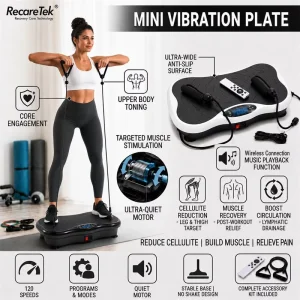 Mini Ultrathin Vibration Plate Exercise Machine for Home Fitness