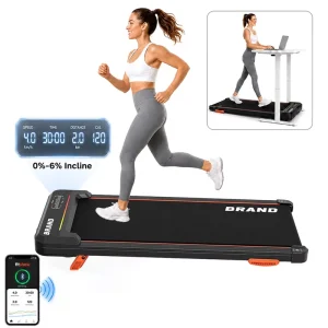 Mini Under Desk Exercise Ultra Quiet Silent Small Walking Pads Treadmill for Office