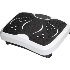 Mini Vibration Plate Exercise Machine 99 Speed Levels with Bluetooth Music and 5mm Vibration for Home Fitness