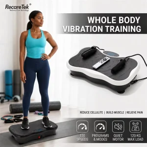 Mini Vibration Plate Platform Machine for Home Whole Body Exercise
