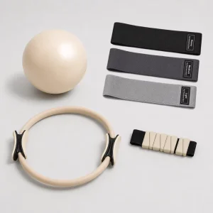 Minimalist Yoga Set in Gift Box 4-in-1 Pilates Equipment Home Workout Kit with Eco-Friendly Materials OEM Custom Logo