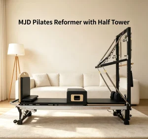 Mobile Aluminum Half Tower Pilates Reformer Training Equipment