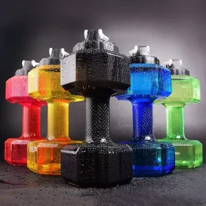 Model 1018 Fitness Water Kettle Dumbbell 2.5kg Large Capacity PET for Men