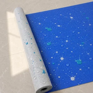 Modern Anti Slip Surface Improves Safety While Self Adhesive Edges Stay Flat to Protect Valuable Floors Medium Weight