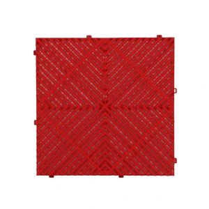 Modern Anti Slip Waterproof Interlocking Garage Floor Tiles 18mm PP Vinyl Flooring for Indoor Basement Auto Shop Easy Click