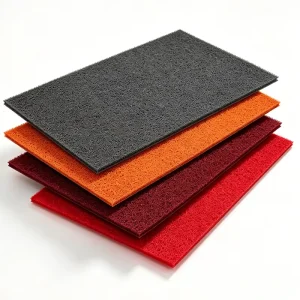 Modern Commercial Waterproof Polyester square Loop-pile Floor Mat Elevators Entryways Remove Sand Dust Hotel Lobby Doormat