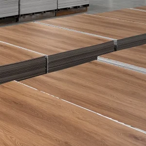 Modern Design Anti-Scratch SPC Vinyl Flooring Waterproof Wooden Grain for Apartment and Room Use