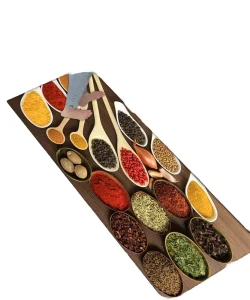 Modern Kitchen Floor Mats Indoor Soft Non-Slip Waterproof Absorbent Washable Pet Friendly